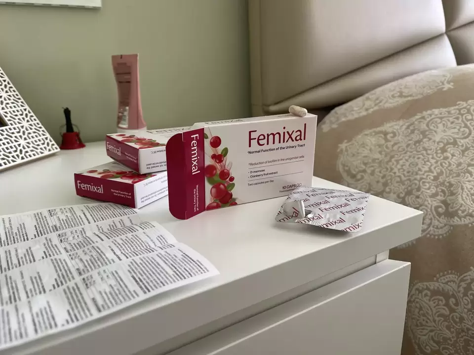 Femixal kapsulak gernuaren inkontinentziatik